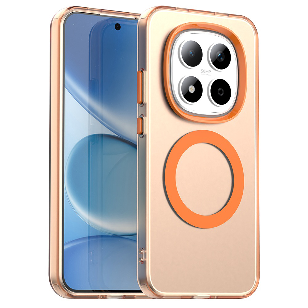 Калъф за Xiaomi Redmi Note 15 Pro 5G - Techsuit CandyCase MagSafe - Оранжев