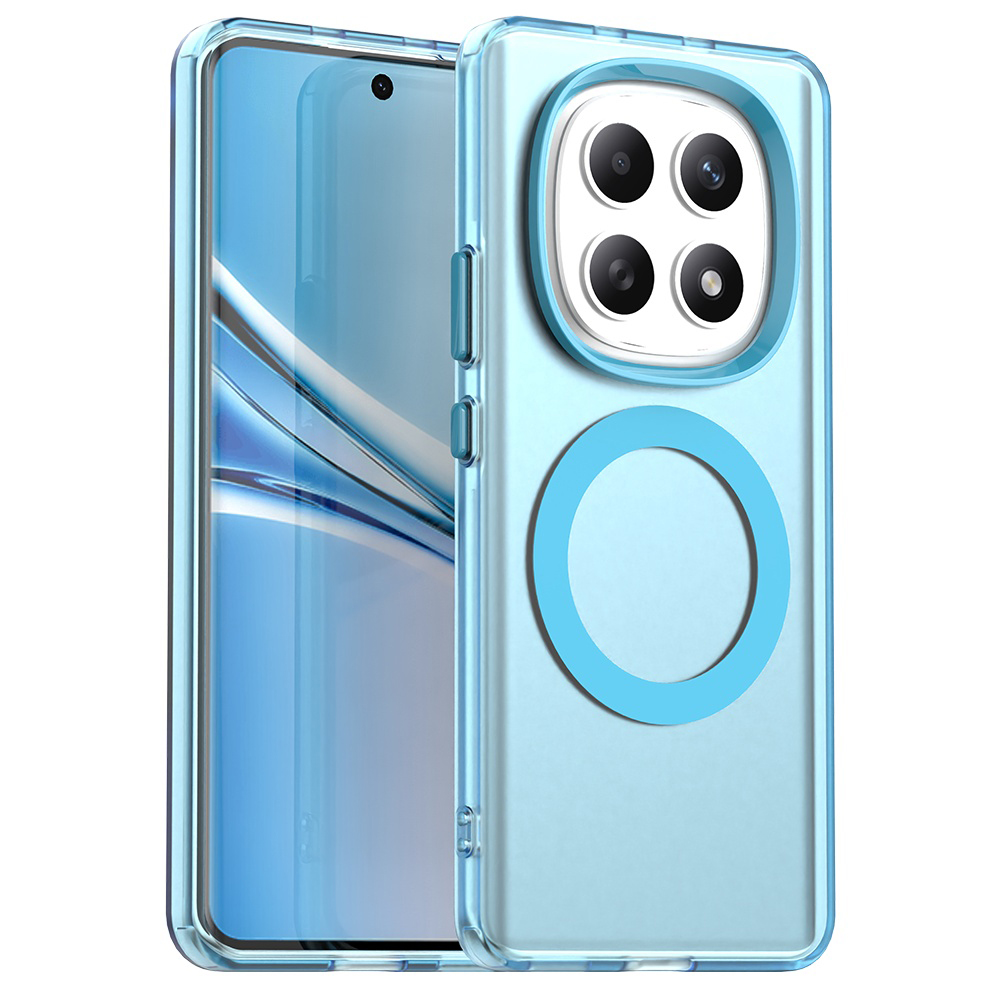 Калъф за Xiaomi Redmi Note 15 5G / Note 15 4G / Poco M8 5G - Techsuit CandyCase MagSafe - Син