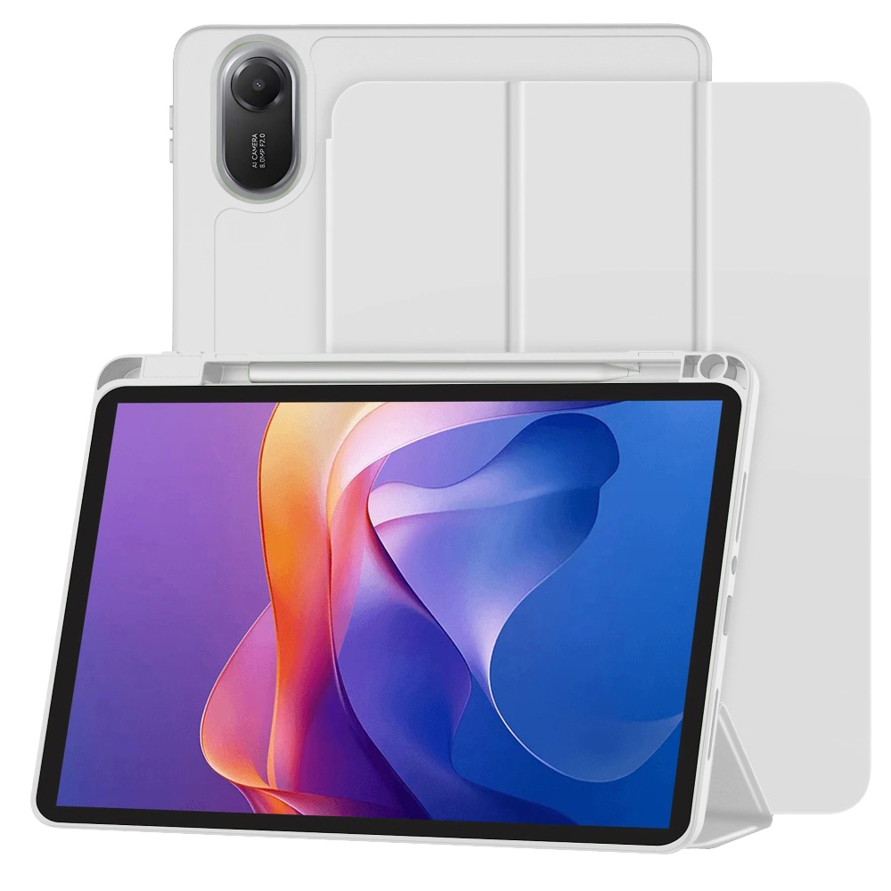 Калъф за Xiaomi Redmi Pad 2 - Techsuit Flex Trifold - Сив