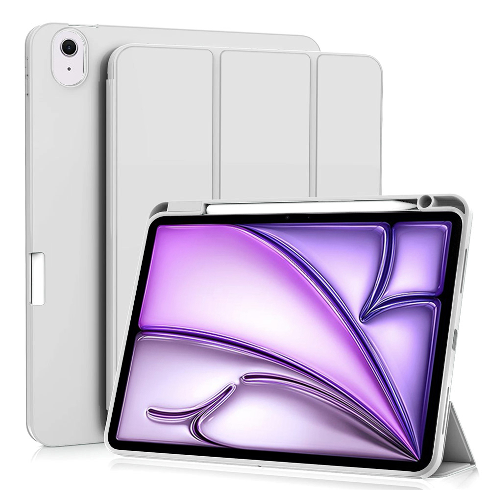 Калъф за iPad Air 11 (2024) / Air 11 (2025) / Air 11 (2026) - Techsuit Flex Trifold - Сив