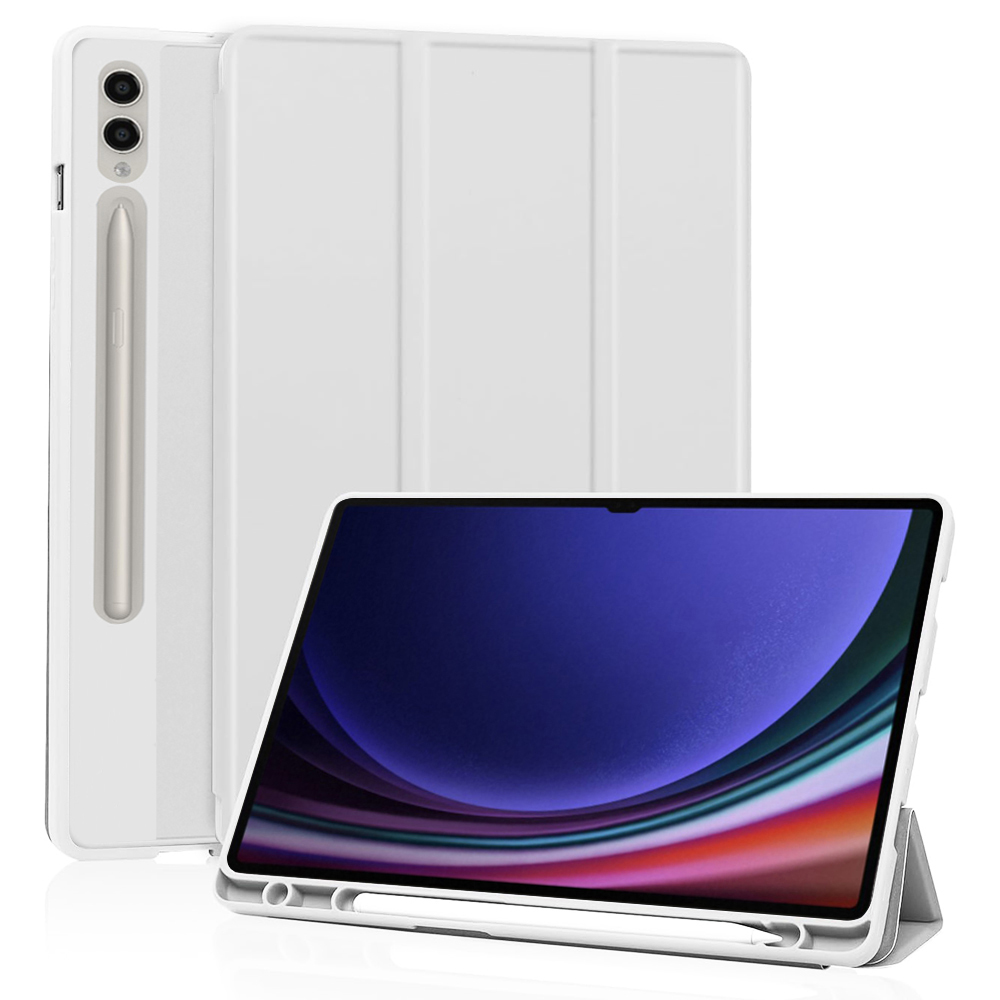 Калъф за Samsung Galaxy Tab S9 Ultra / S10 Ultra - Techsuit Flex Trifold - Сив