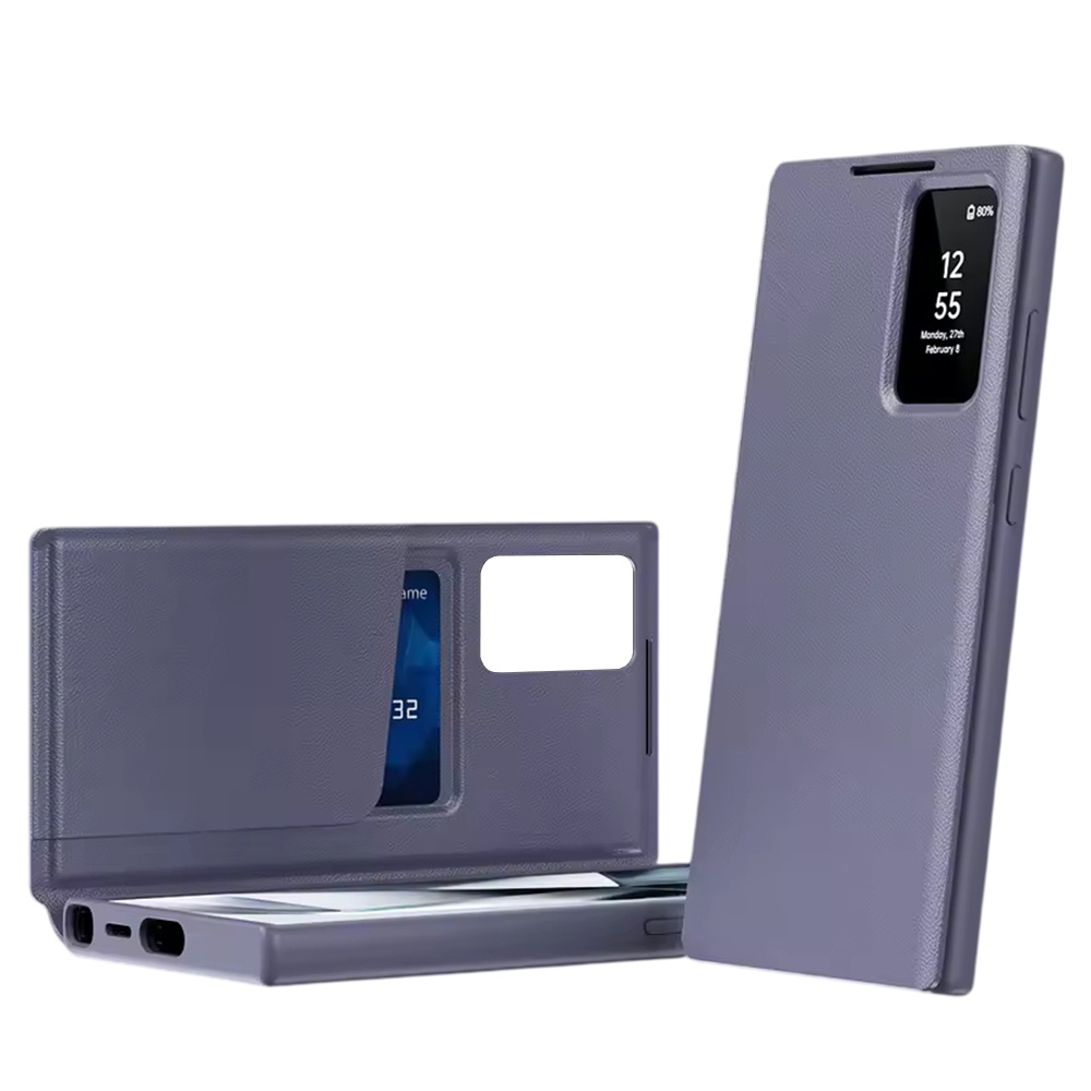 Калъф за Samsung Galaxy S26 Ultra - Techsuit SmartView Series - Лилав