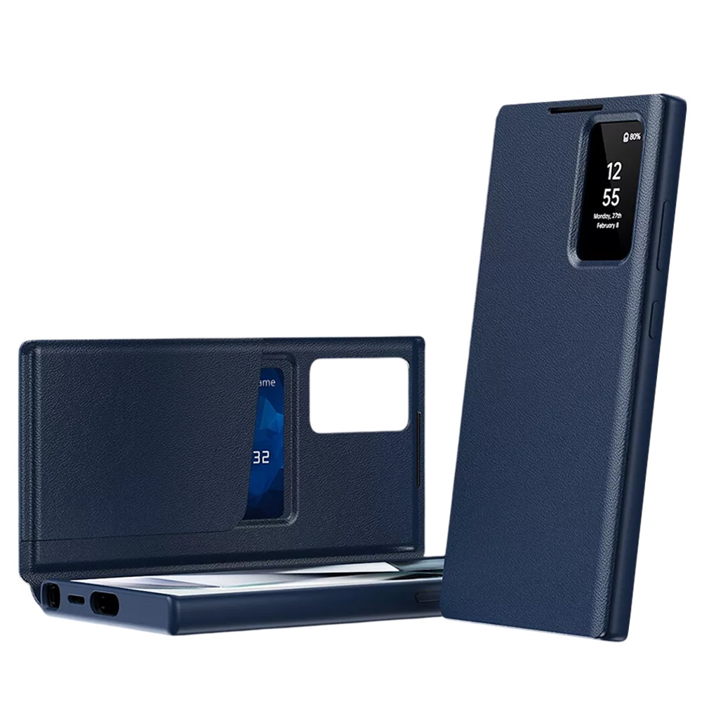 Калъф за Samsung Galaxy S26 Ultra - Techsuit SmartView Series - Син