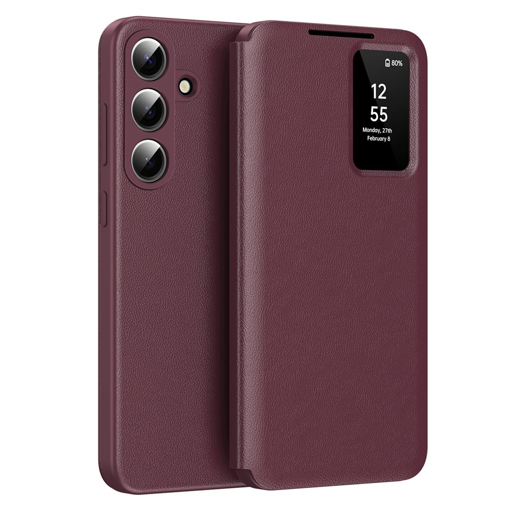 Калъф за Samsung Galaxy S26 Plus - Techsuit SmartView Series - Червен