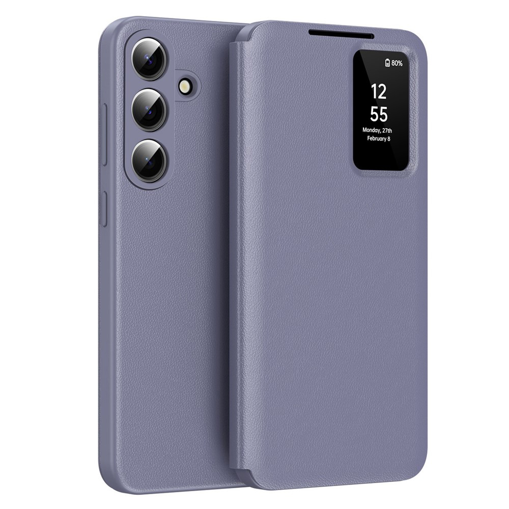 Калъф за Samsung Galaxy S26 - Techsuit SmartView Series - Лилав