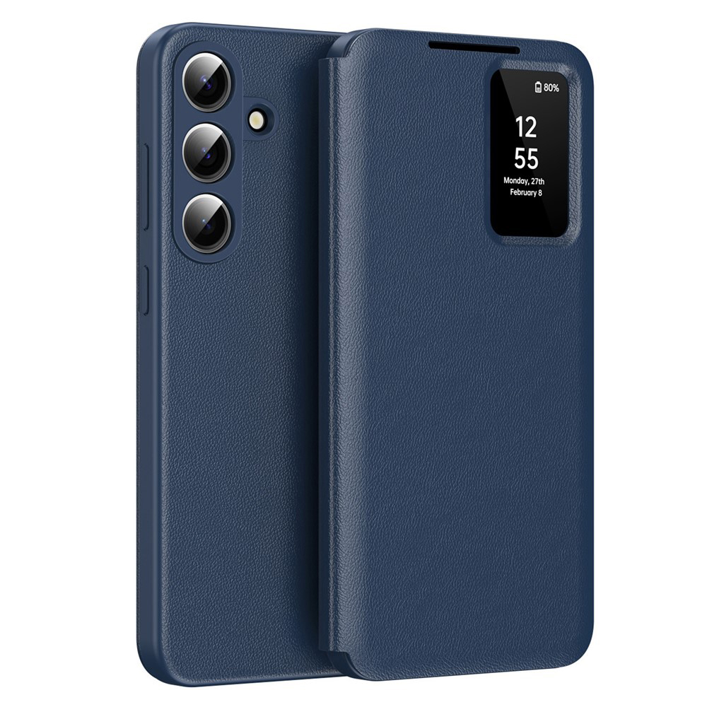 Калъф за Samsung Galaxy S26 - Techsuit SmartView Series - Син
