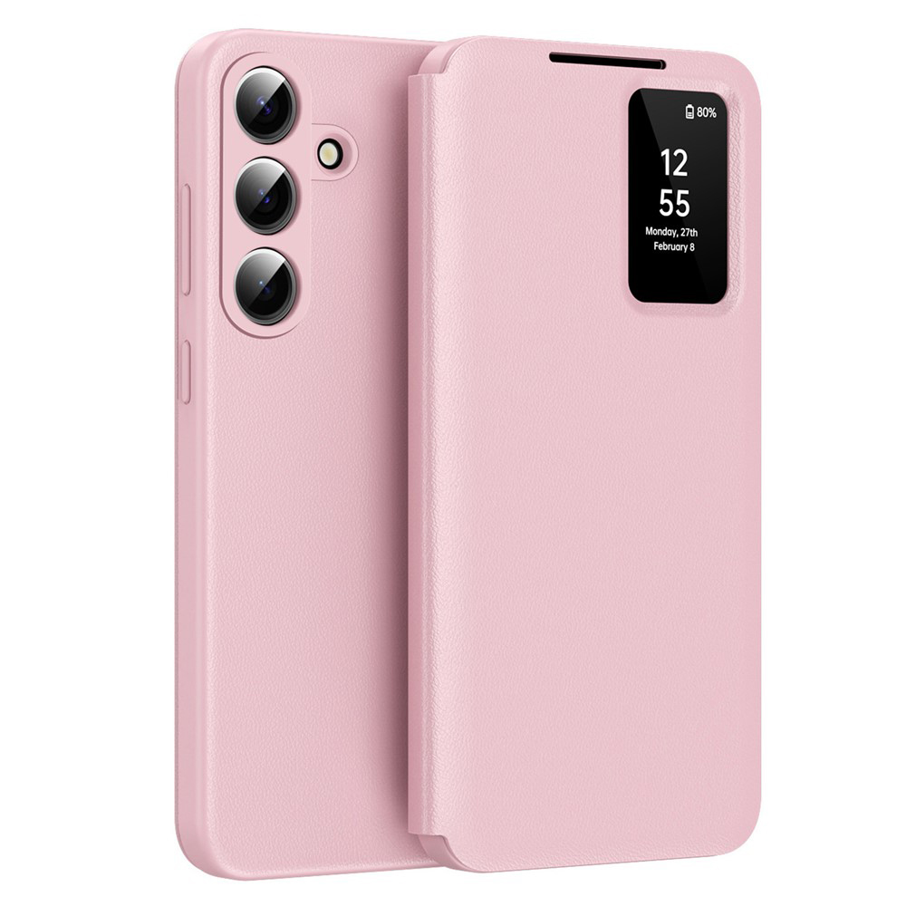 Калъф за Samsung Galaxy S26 - Techsuit SmartView Series - Розов