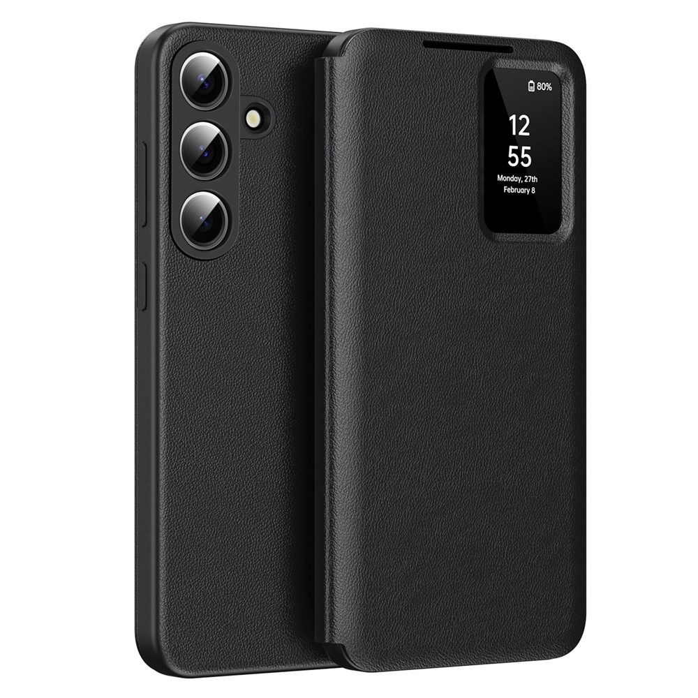 Калъф за Samsung Galaxy S26 - Techsuit SmartView Series - Черен