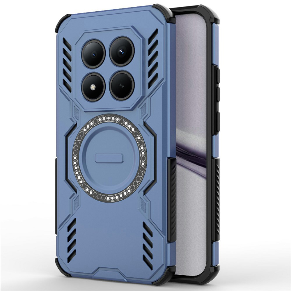 Калъф за Xiaomi Redmi Note 15 Pro+ 5G / Poco M8 Pro 5G - Techsuit ArmorMag Case - Син