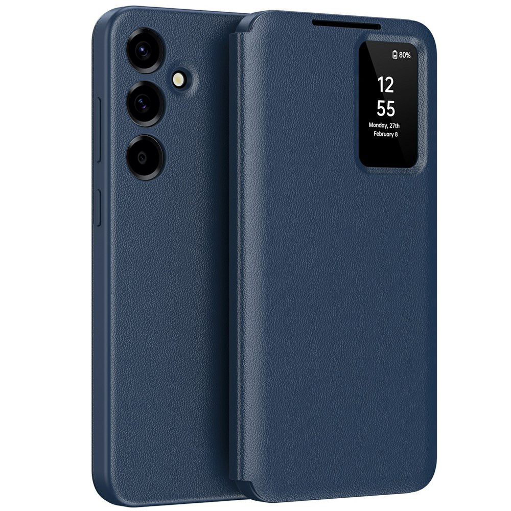 Калъф за Samsung Galaxy A57 5G - Techsuit SmartView Series - Син