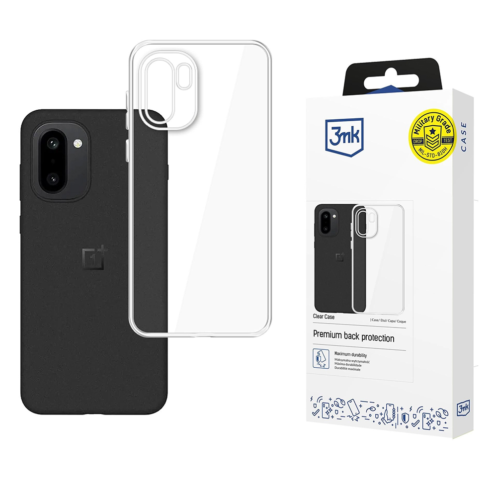 Калъф за OnePlus 15R - 3mk Прозрачен Case - Прозрачен