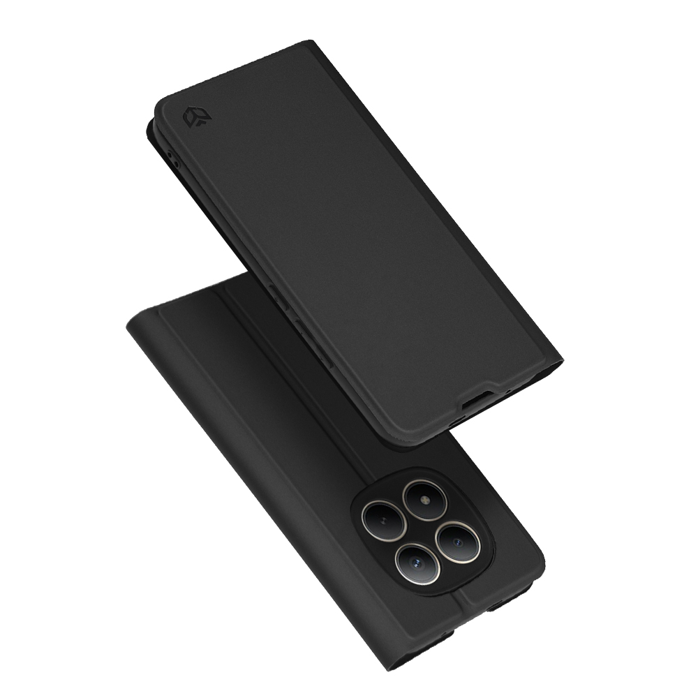Калъф за Xiaomi Redmi Note 15 Pro+ 5G / Poco M8 Pro 5G - Techsuit Magskin Book - Черен