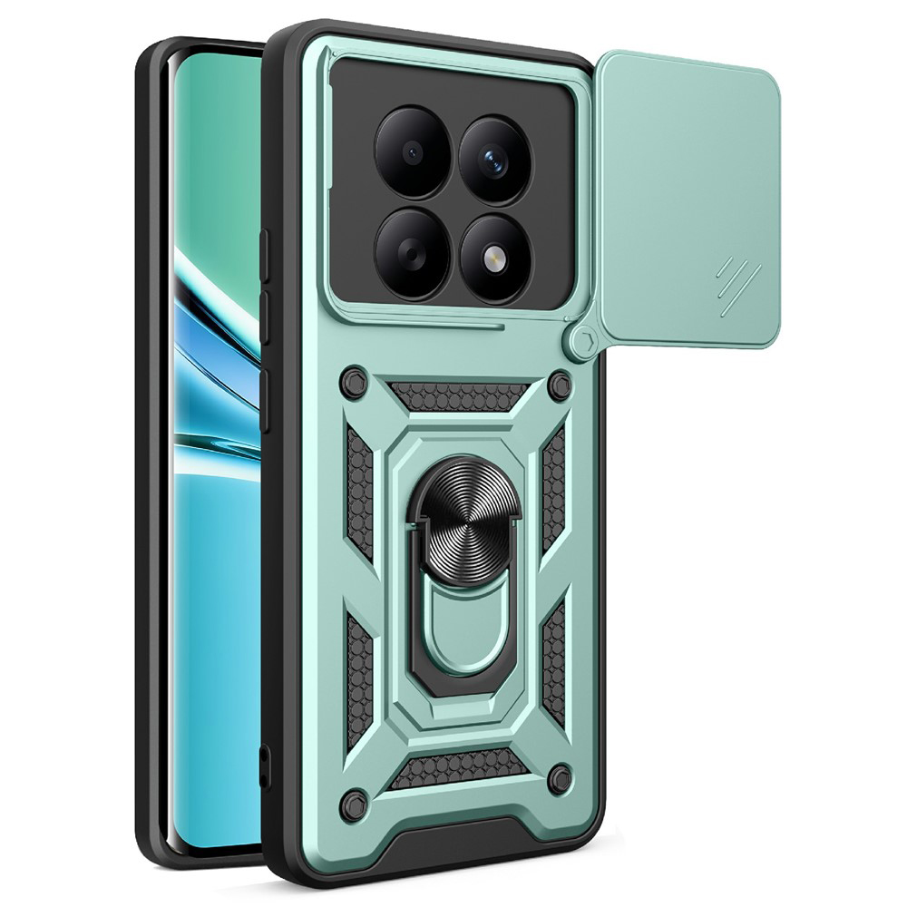 Калъф за Xiaomi Redmi Note 15 5G / Note 15 4G / Poco M8 5G - Techsuit CamShield Series - Зелен