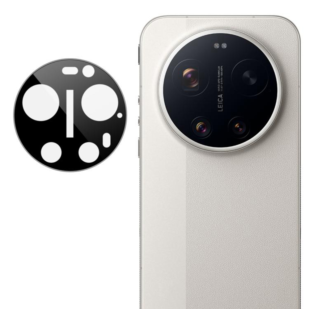 Капак за камера за Xiaomi 17 Ultra - Techsuit Full Camera Glass - Черен