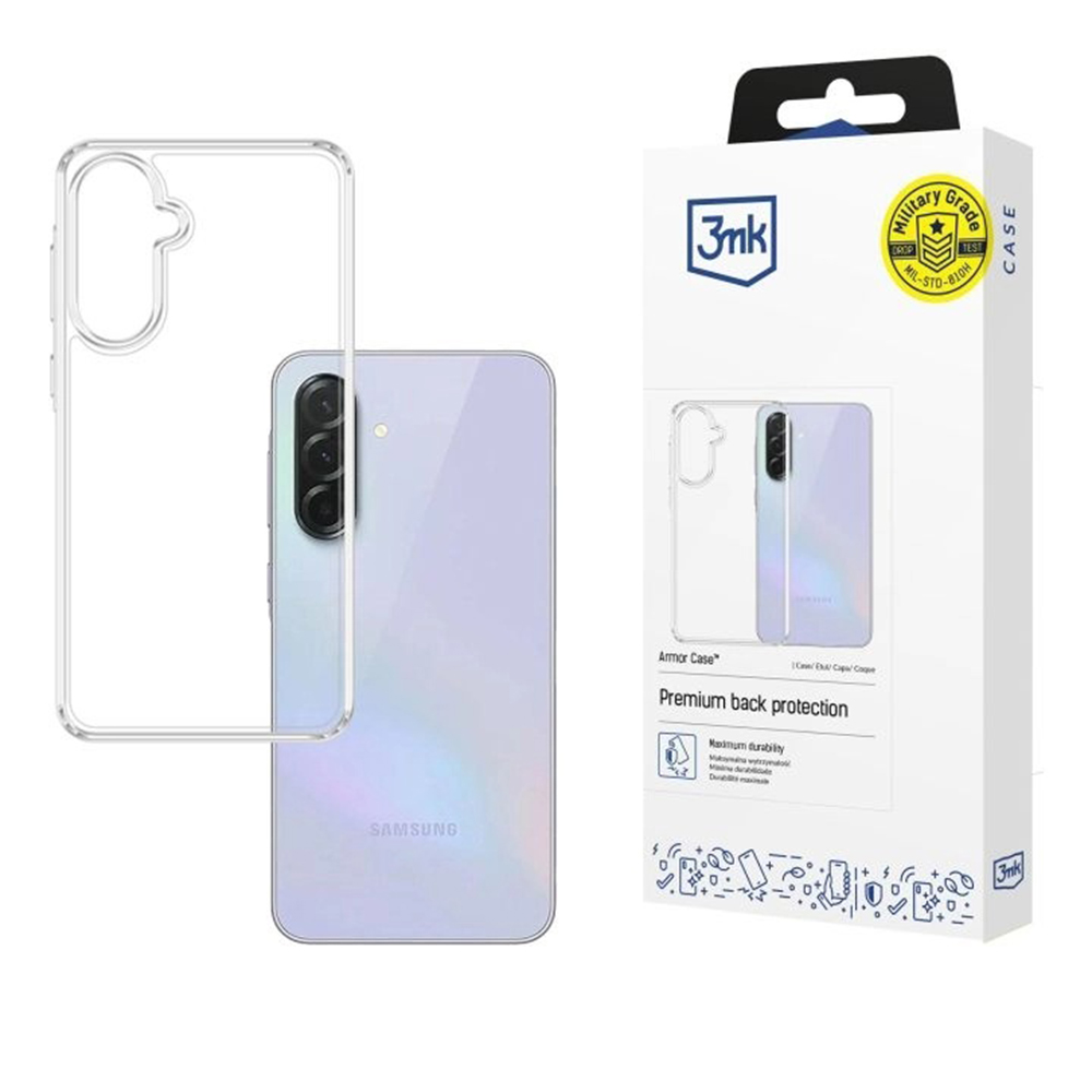 Калъф за Samsung Galaxy A37 5G - 3mk Armor Case - Прозрачен