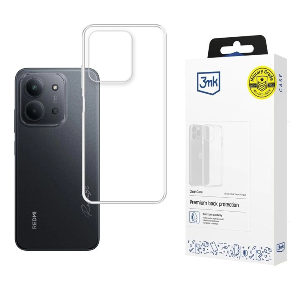 Калъф за Xiaomi Redmi 15C 4G / Redmi 15C 5G / Poco C85 4G - 3mk Прозрачен Case - Прозрачен