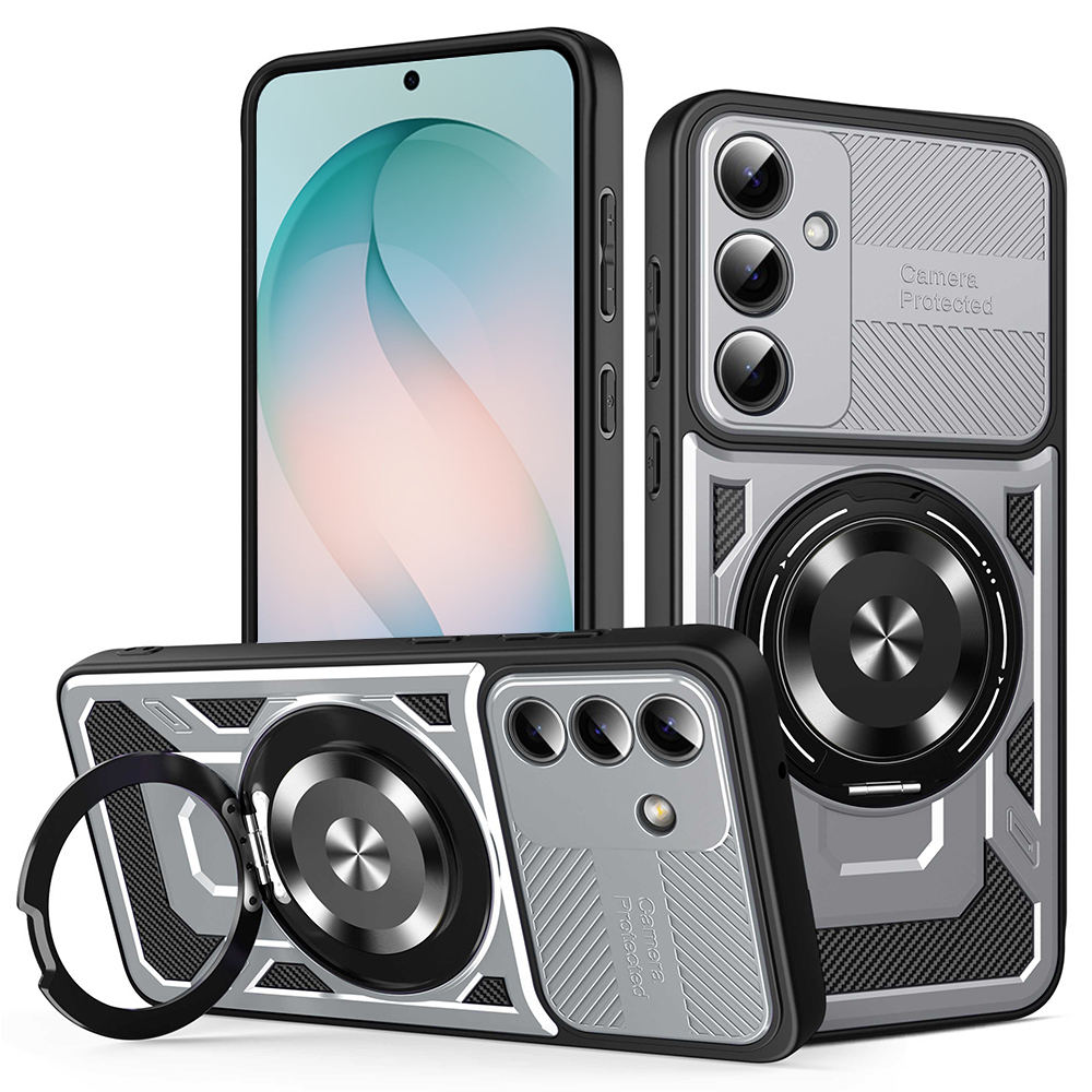 Калъф за Samsung Galaxy S26 Plus - Techsuit RuggedCam - Сив