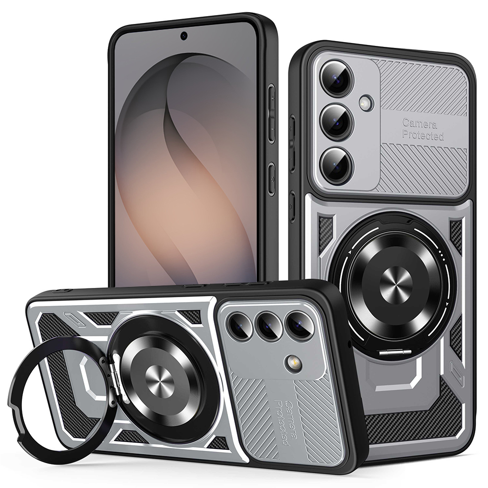Калъф за Samsung Galaxy S26 - Techsuit RuggedCam - Сив