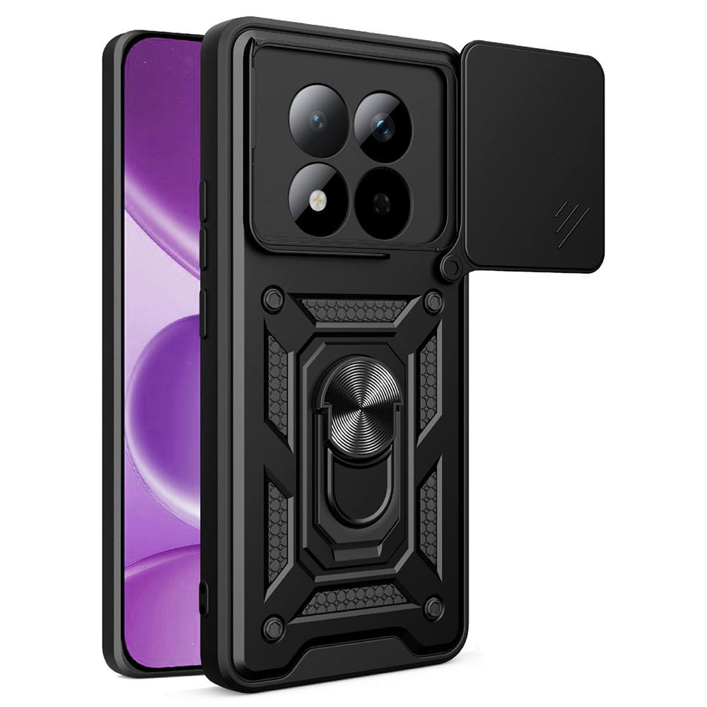 Калъф за Xiaomi Redmi Note 15 Pro 4G - Techsuit CamShield Series - Черен