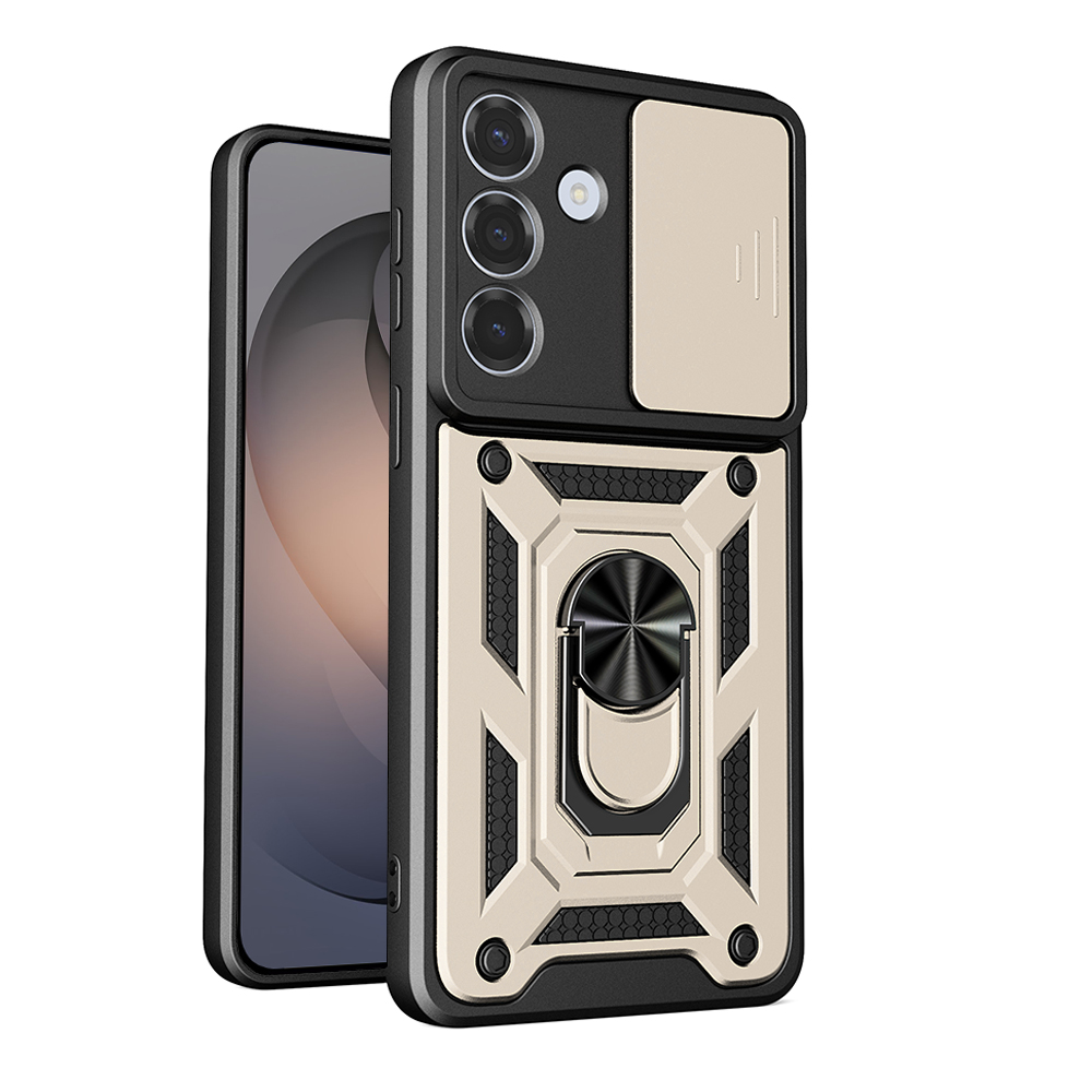 Калъф за Samsung Galaxy S26 - Techsuit CamShield Series - златен