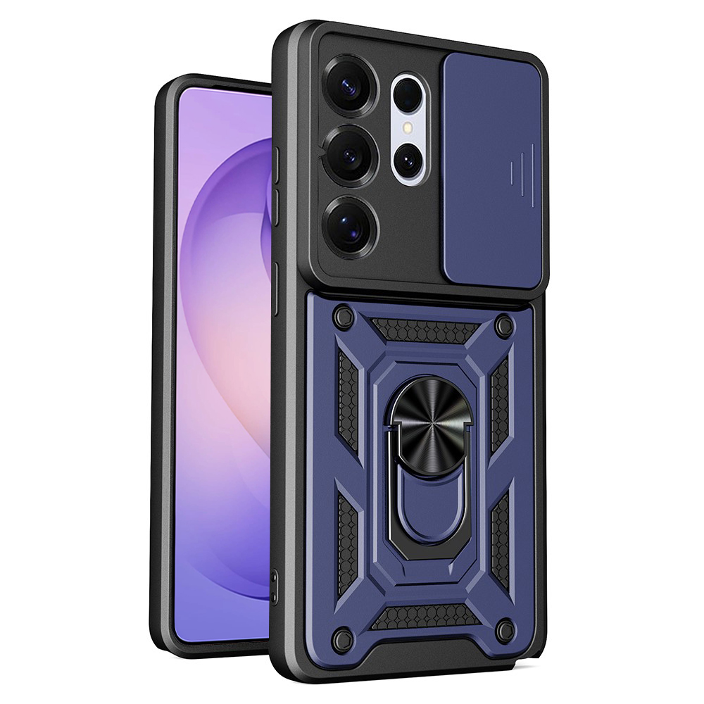 Калъф за Samsung Galaxy S26 Ultra - Techsuit CamShield Series - Син