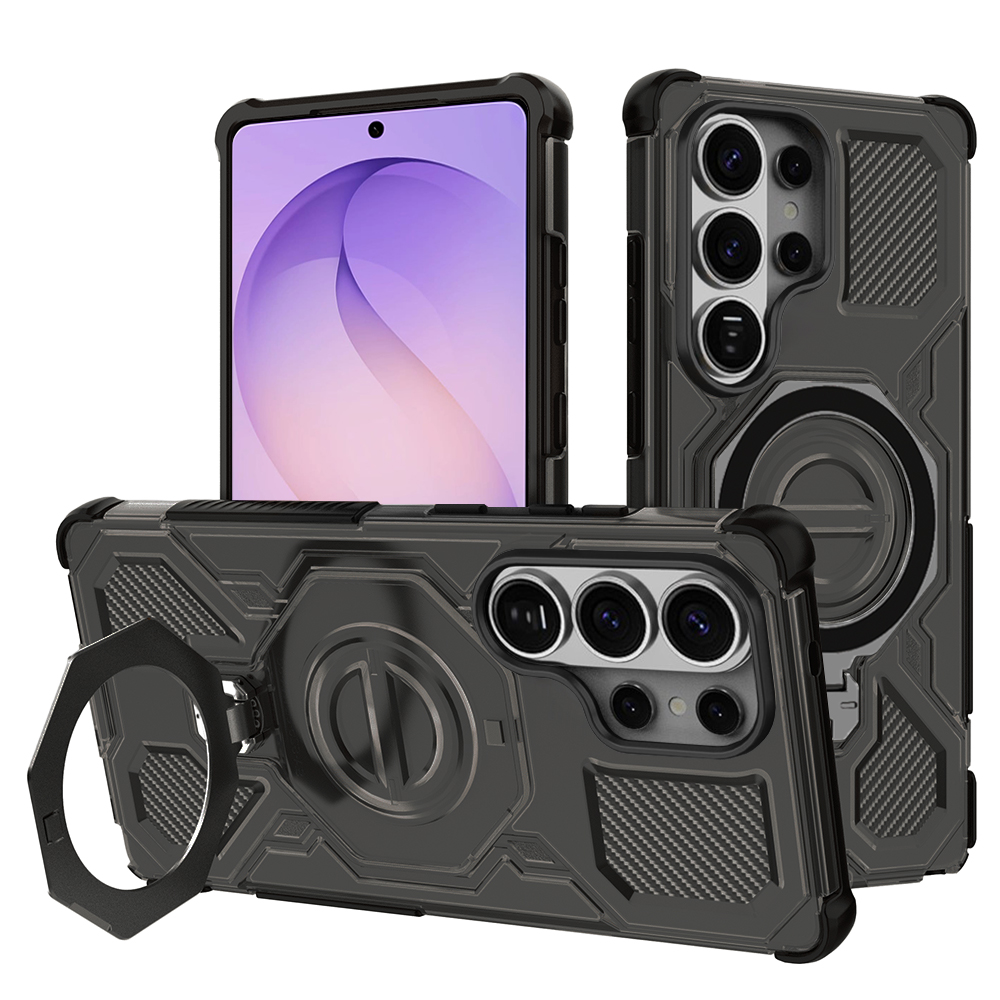 Калъф за Samsung Galaxy S26 Ultra - Techsuit Carbon Shield PRO - Черен