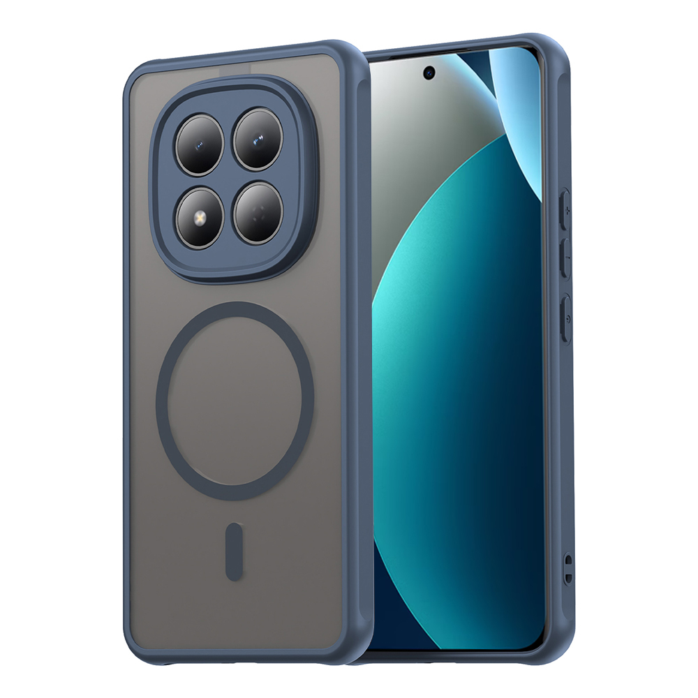 Калъф за Xiaomi Redmi Note 15 Pro 4G - Techsuit HaloFrost II MagSafe - Тъмносин Син