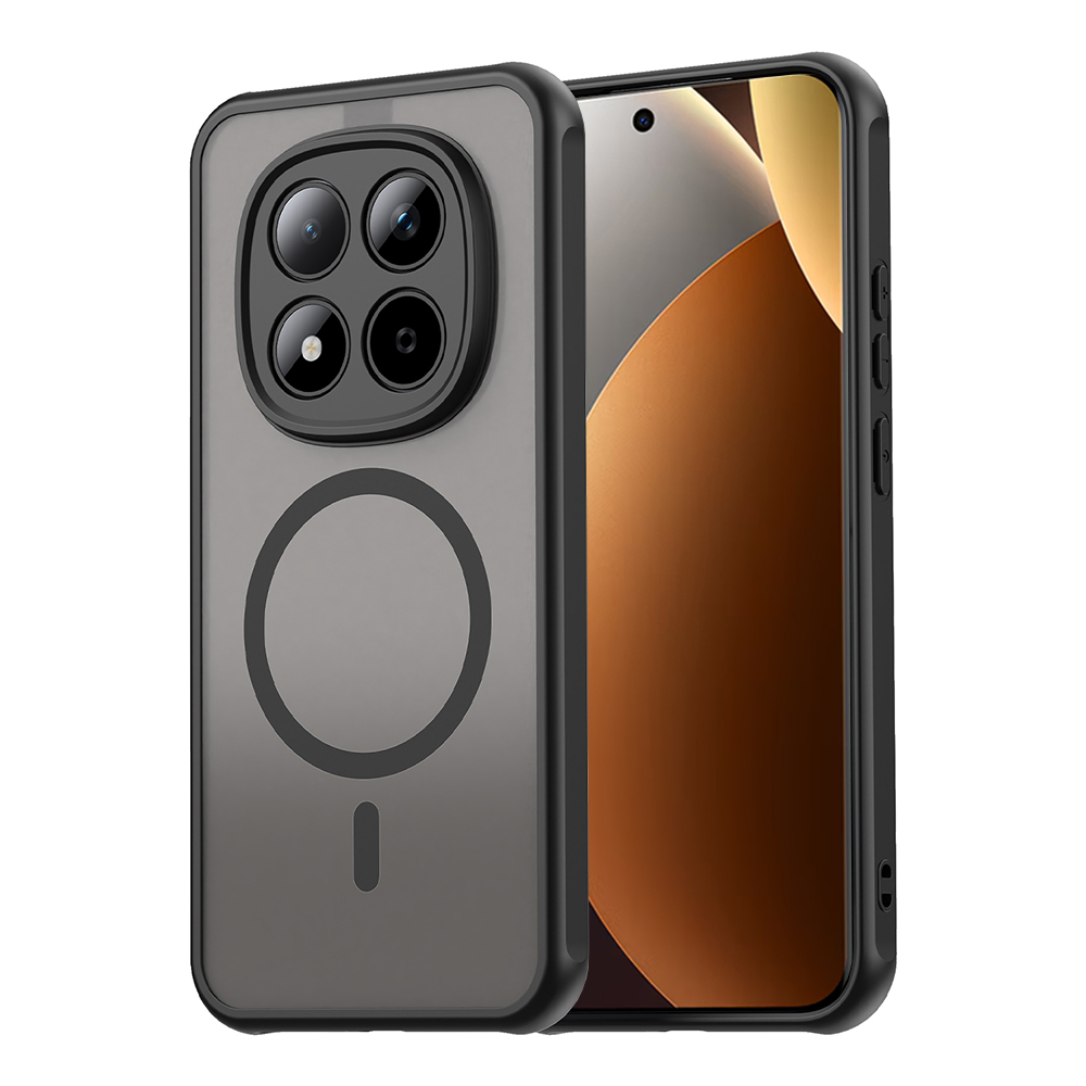 Калъф за Xiaomi Redmi Note 15 Pro+ 5G / Poco M8 Pro 5G - Techsuit HaloFrost II MagSafe - Черен