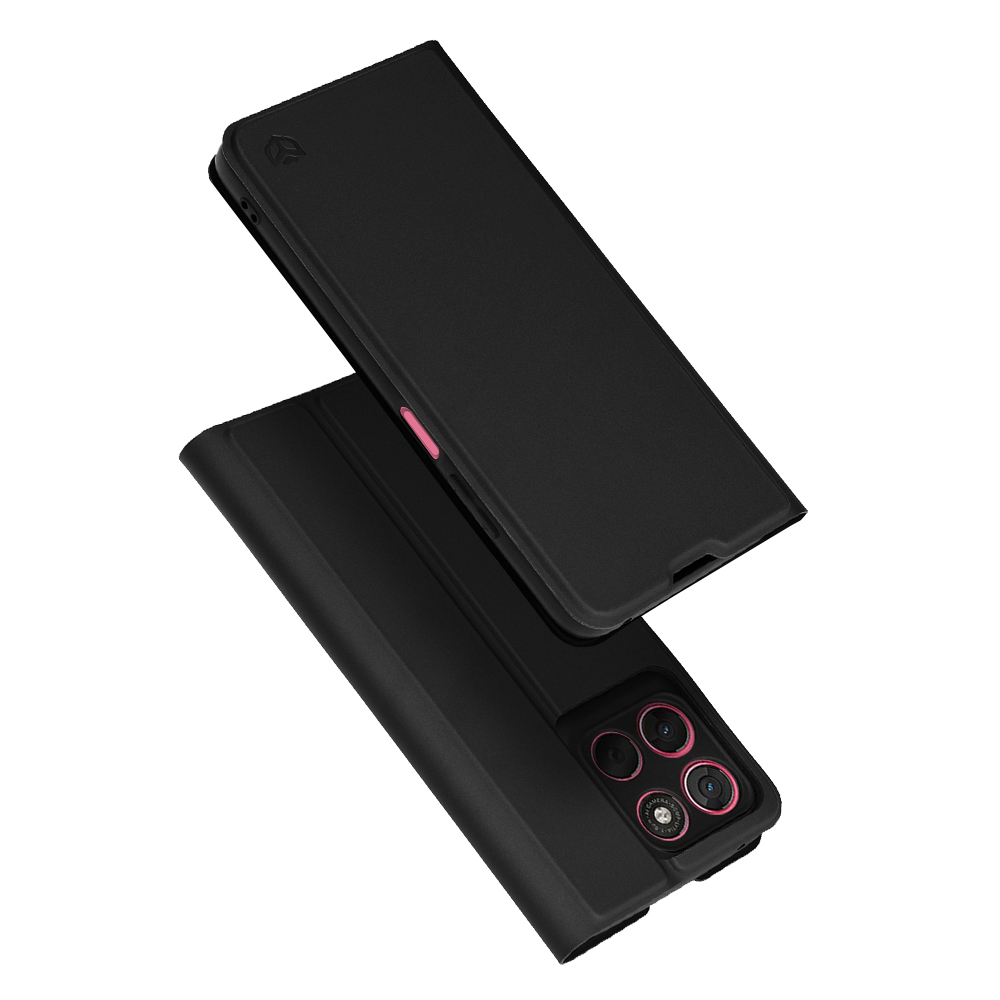 Калъф за Motorola Moto Moto G57 Power / G67 Power - Techsuit Magskin Book - Черен
