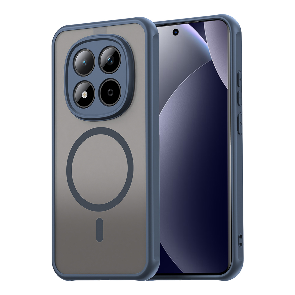 Калъф за Xiaomi Redmi Note 15 Pro 5G - Techsuit HaloFrost II MagSafe - Тъмносин Син