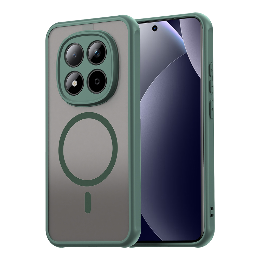 Калъф за Xiaomi Redmi Note 15 Pro 5G - Techsuit HaloFrost II MagSafe - Зелен