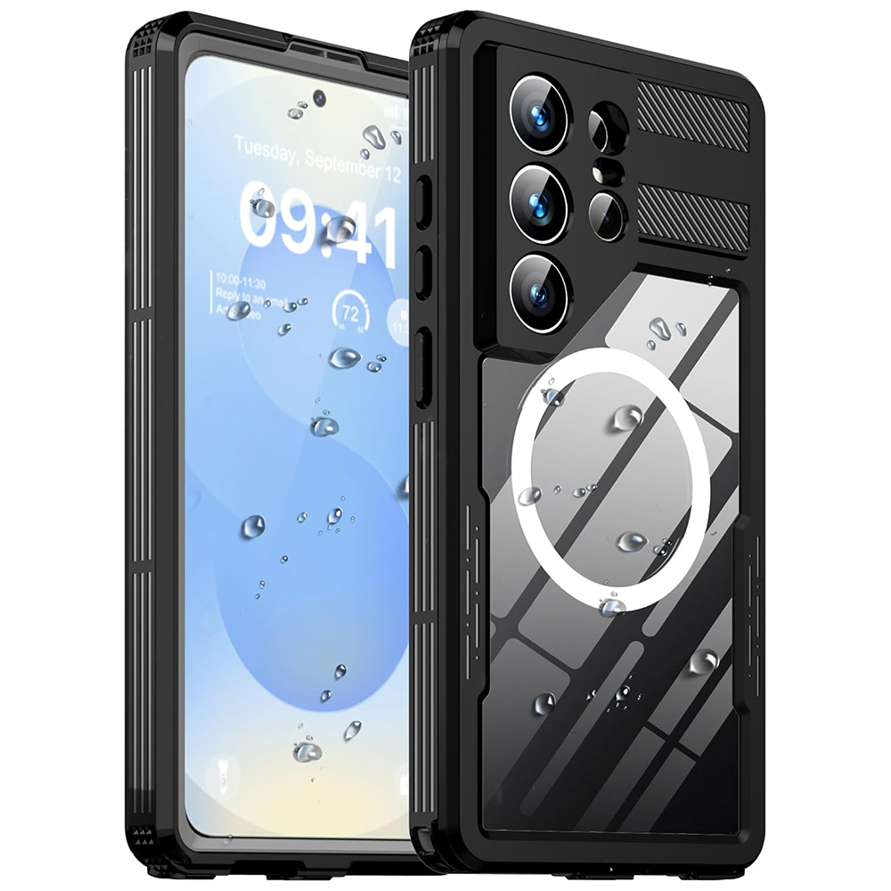 Калъф за Samsung Galaxy S26 Ultra - ShellBox Waterproof IP68 Case - Черен