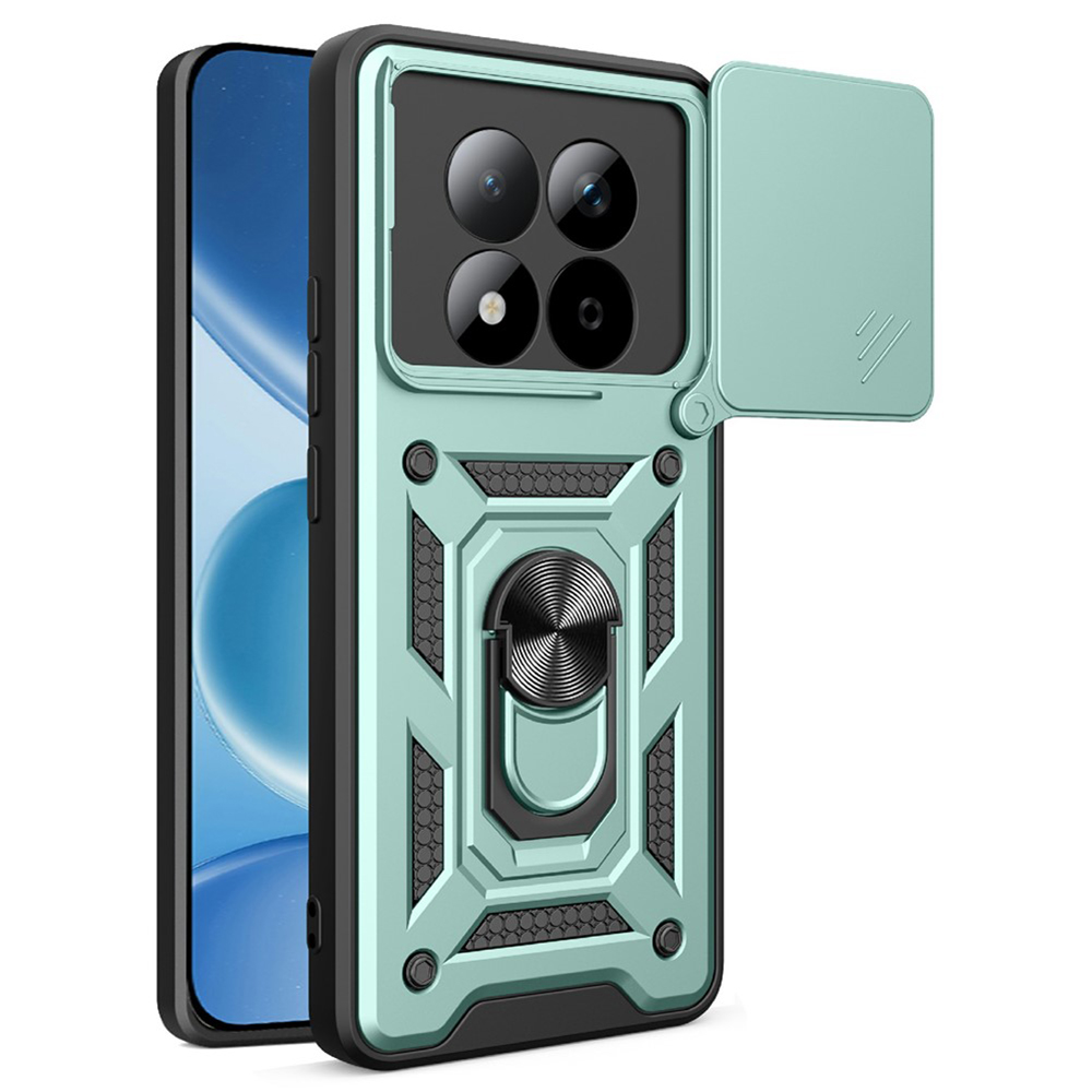 Калъф за Xiaomi Redmi Note 15 Pro 5G - Techsuit CamShield Series - Зелен