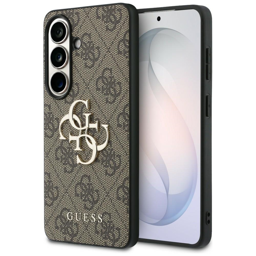 Калъф за Samsung Galaxy S26 Plus - Guess Hardcase 4G Big Metal Logo (GUHCS26M4GMGMGBR) - Кафяв