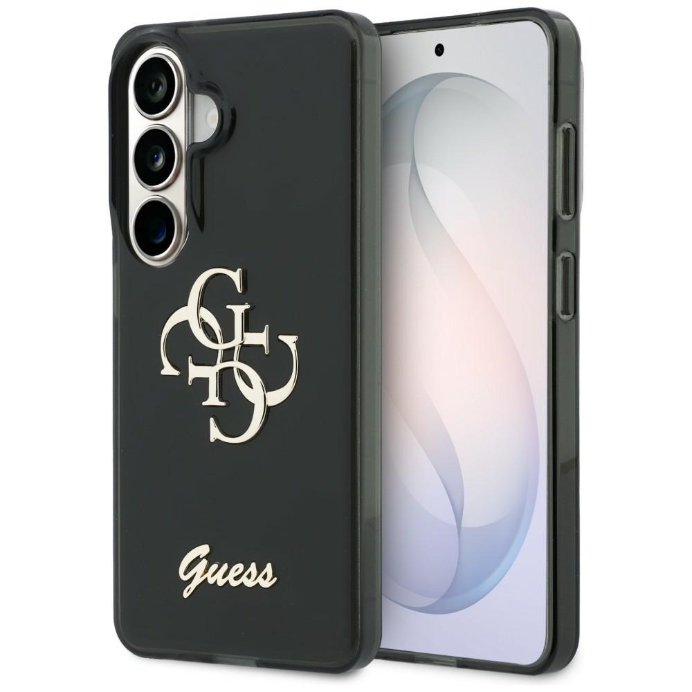 Калъф за Samsung Galaxy S26 - Guess IML Big Metal 4G Script (GUHCS26S5S5HCHC4MLSKSK) - Черен