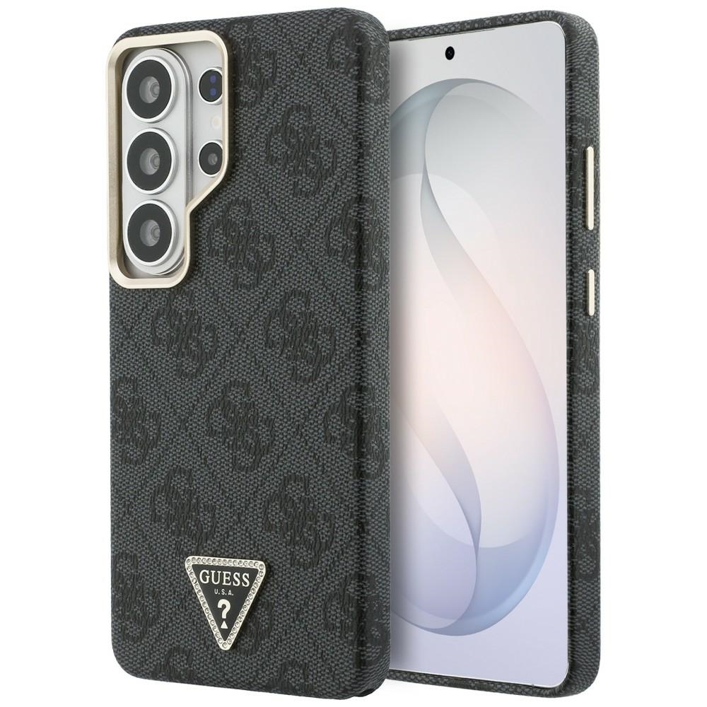 Чантичка за Samsung Galaxy S26 Ultra - Guess 4G Triangle Logo MagSafe (GUHMS26LP4GTGTDGMK) - Черна