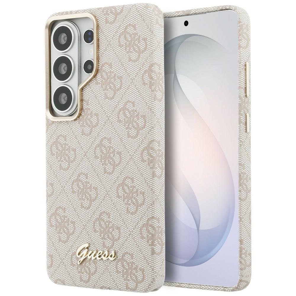 Калъф за Samsung Galaxy S26 Ultra - Guess 4G Script MagSafe (GUHMS26L5P4FWWMSP) - Розов