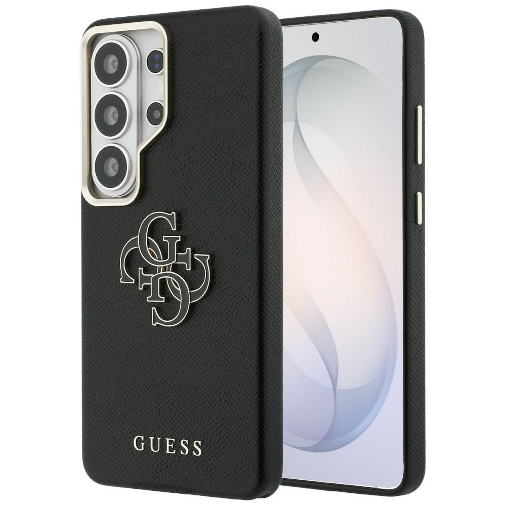Чантичка за Samsung Galaxy S26 Ultra - Guess Grained Big 4G Metal Logo (GUHCS26L5PS4RGGK) - Черна