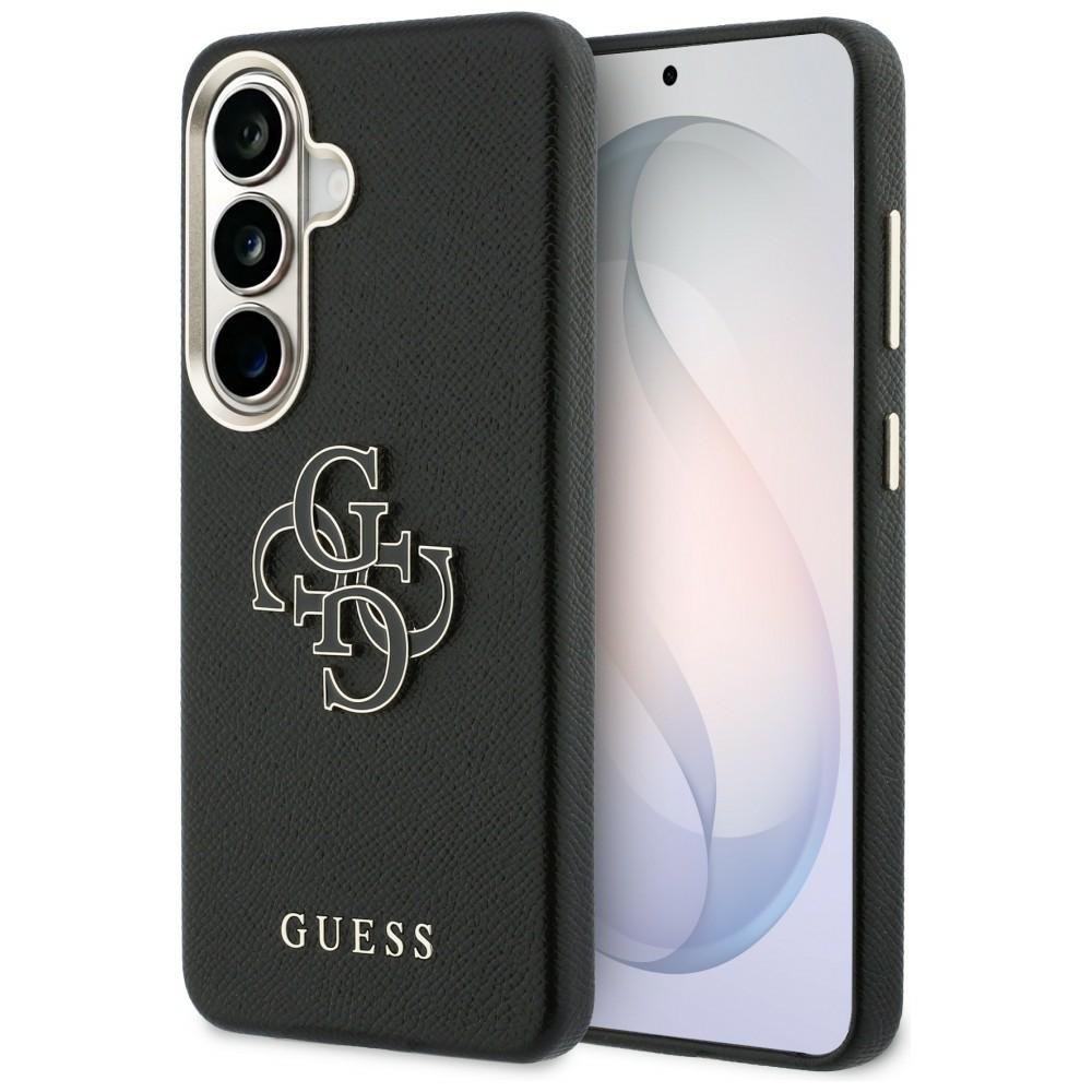 Чантичка за Samsung Galaxy S26 - Guess Grained Big 4G Metal Logo (GUHCS26S5PS4RGGK) - Черна