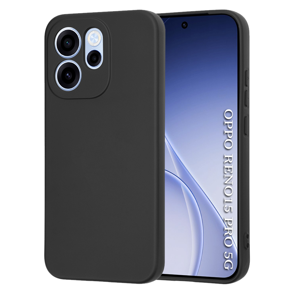 Калъф за Oppo Reno15 Pro - Techsuit SoftFlex - Черен