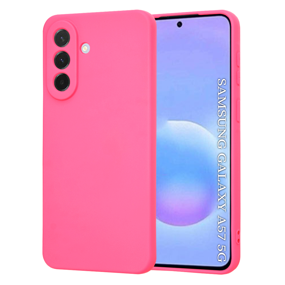 Калъф за Samsung Galaxy A57 5G - Techsuit SoftFlex - Hot Розов