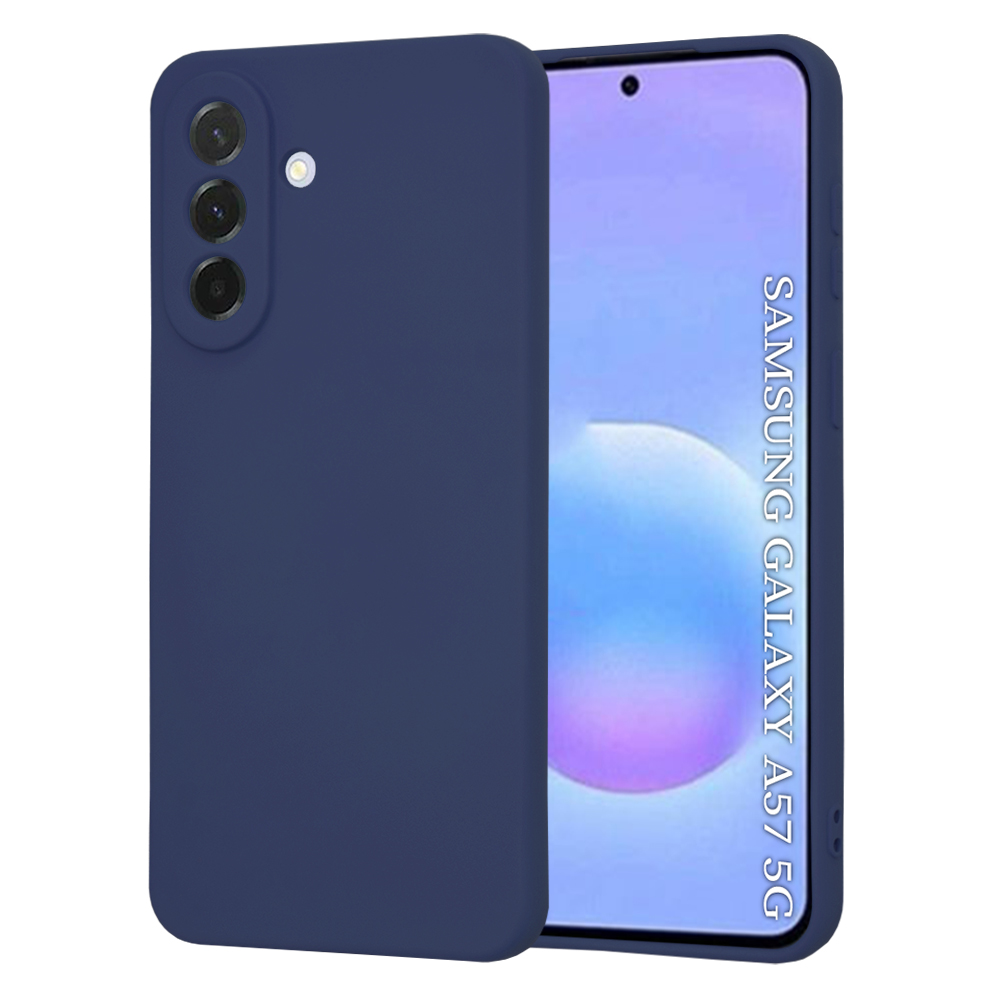 Калъф за Samsung Galaxy A57 5G - Techsuit SoftFlex - Тъмносин Син