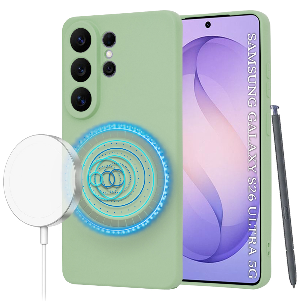 Калъф за Samsung Galaxy S26 Ultra - Techsuit SoftFlex MagSafe - Mint Зелен