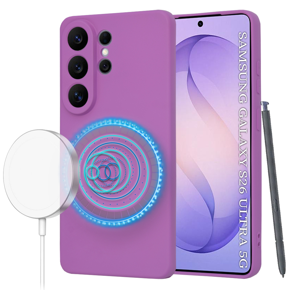 Калъф за Samsung Galaxy S26 Ultra - Techsuit SoftFlex MagSafe - Лилав