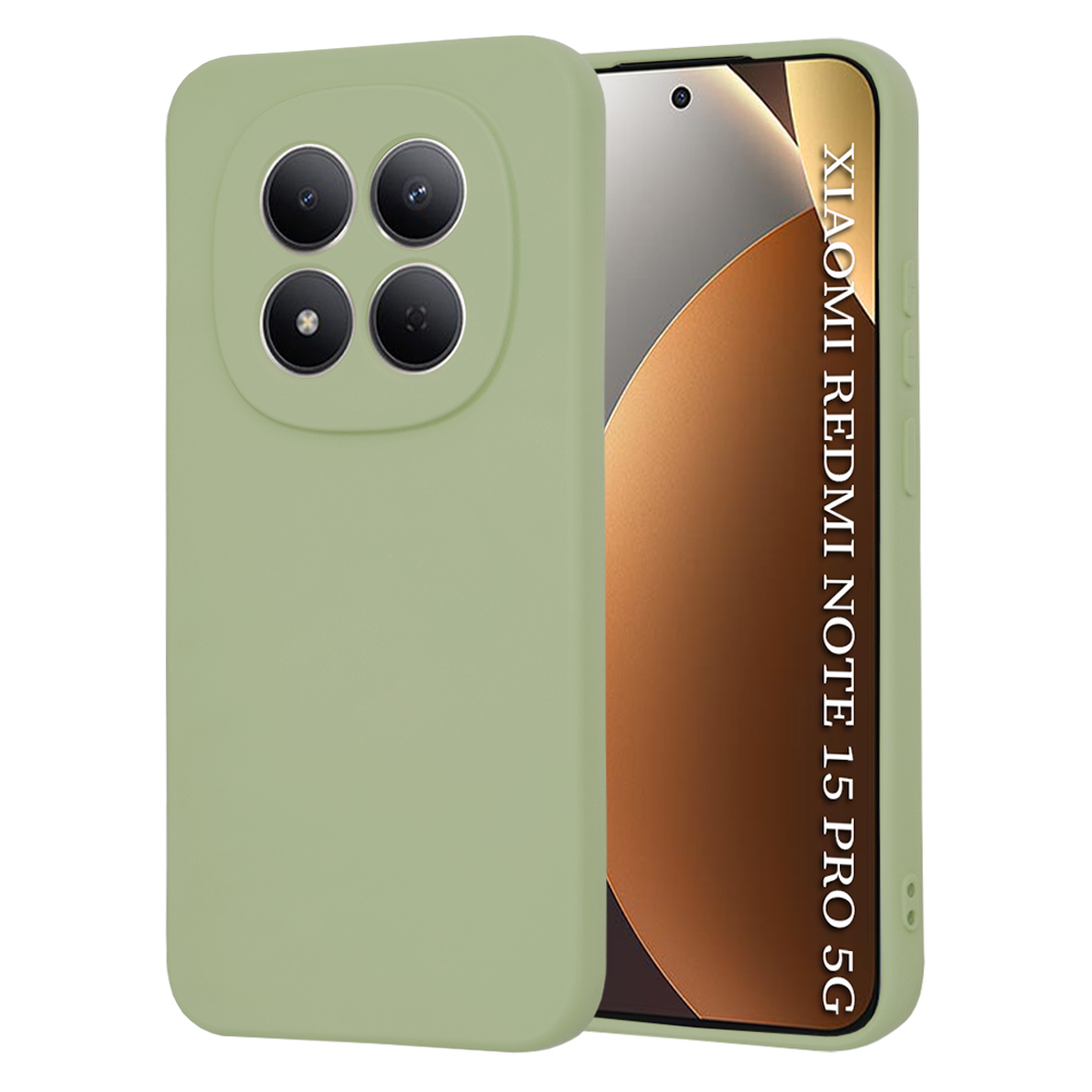 Калъф за Xiaomi Redmi Note 15 Pro 5G - Techsuit SoftFlex - Matcha