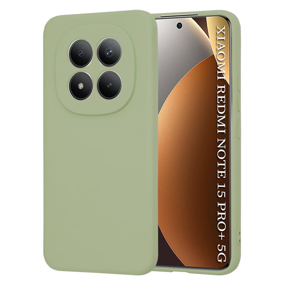 Калъф за Xiaomi Redmi Note 15 Pro+ 5G / Poco M8 Pro 5G - Techsuit SoftFlex - Matcha
