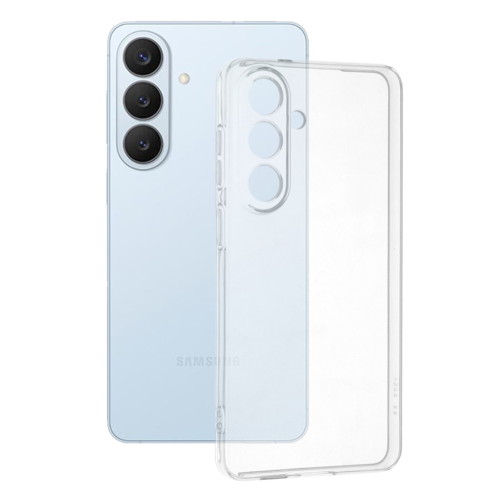 Калъф за Samsung Galaxy S26 Plus - Techsuit Прозрачен Silicone - Прозрачен