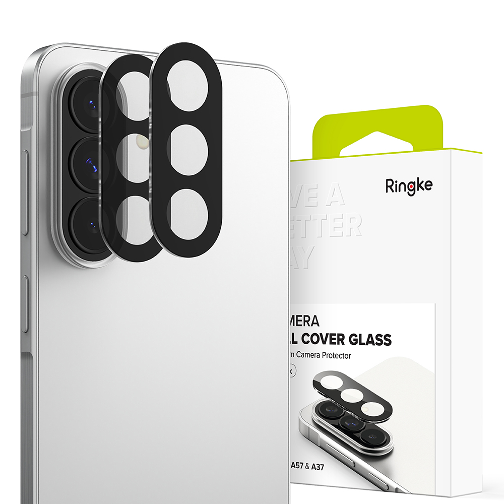 Капак за камера за Samsung Galaxy A57 5G / A37 5G (комплект 2) - Ringke Camera Protector Glass - Прозрачен