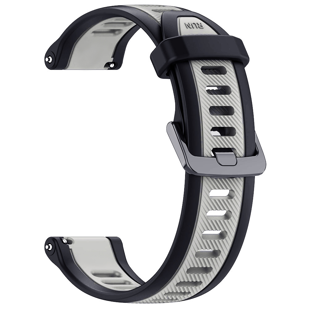 Каишка за Samsung Galaxy Watch 4/5/Active 2, Huawei Watch GT 3 (42mm)/GT 3 Pro (43mm) - Techsuit Watchband (W053) - Сив