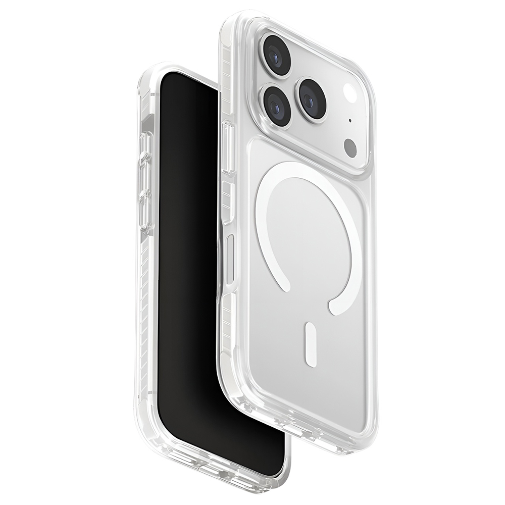 Калъф за iPhone 17 Pro - UNIQ Combat MagClick - Бял